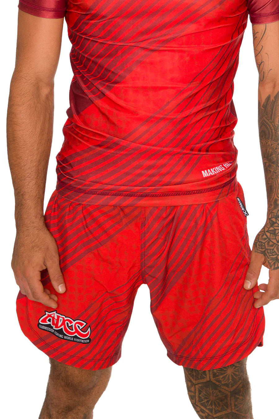 ADCC Red No Gi Fight Shorts