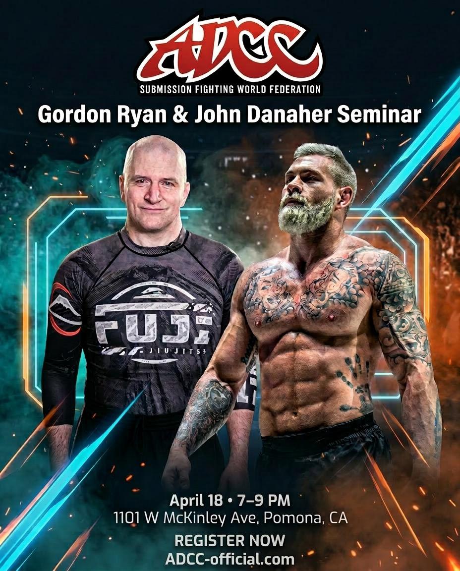 Gordon Ryan Seminar – ADCC Official
