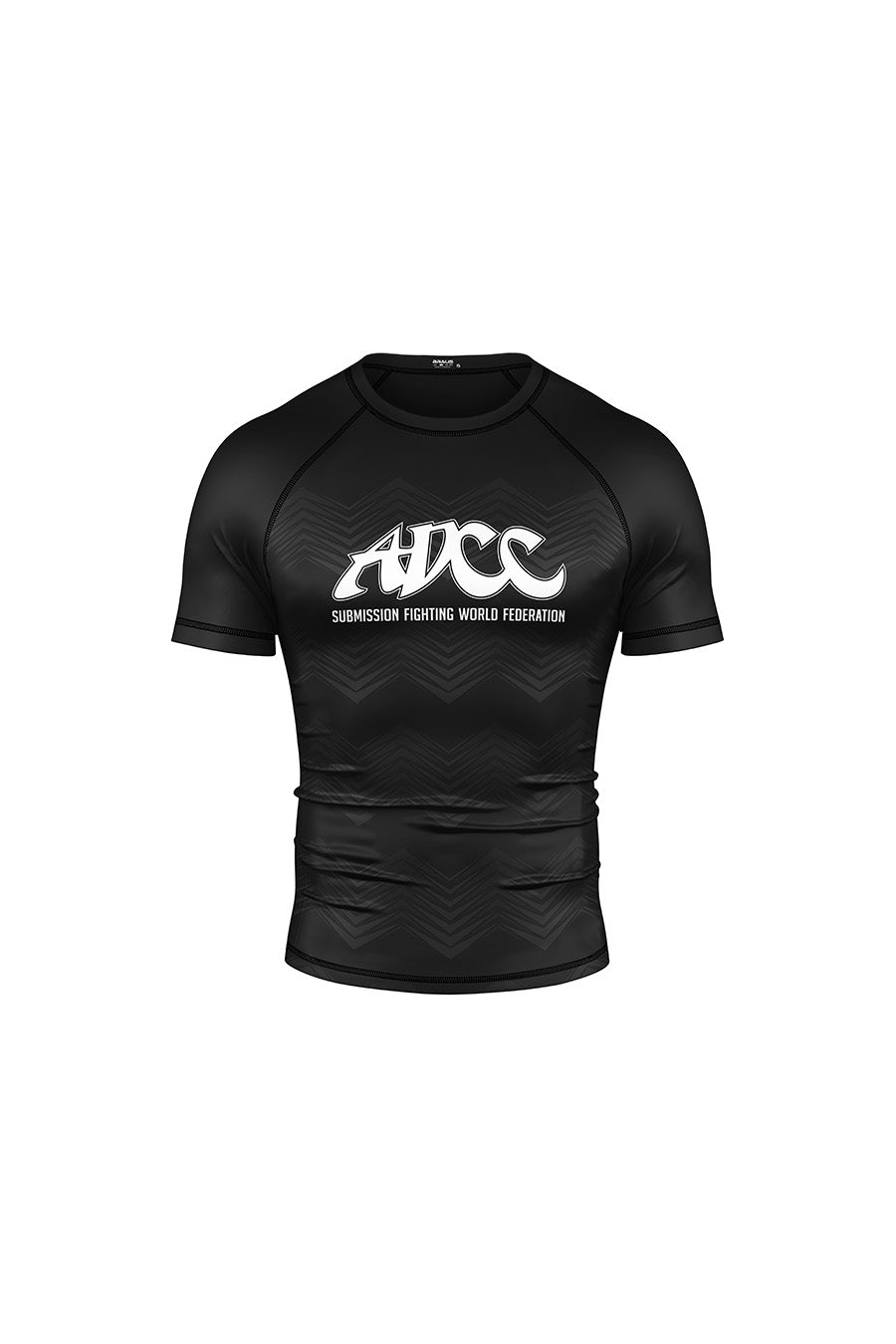 ADCC Blacked Rash Guard Short Sleeve