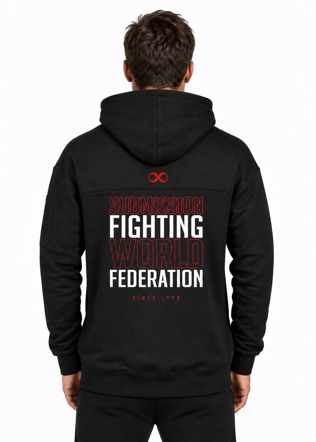 ADCC Track Hoodie Black Adults