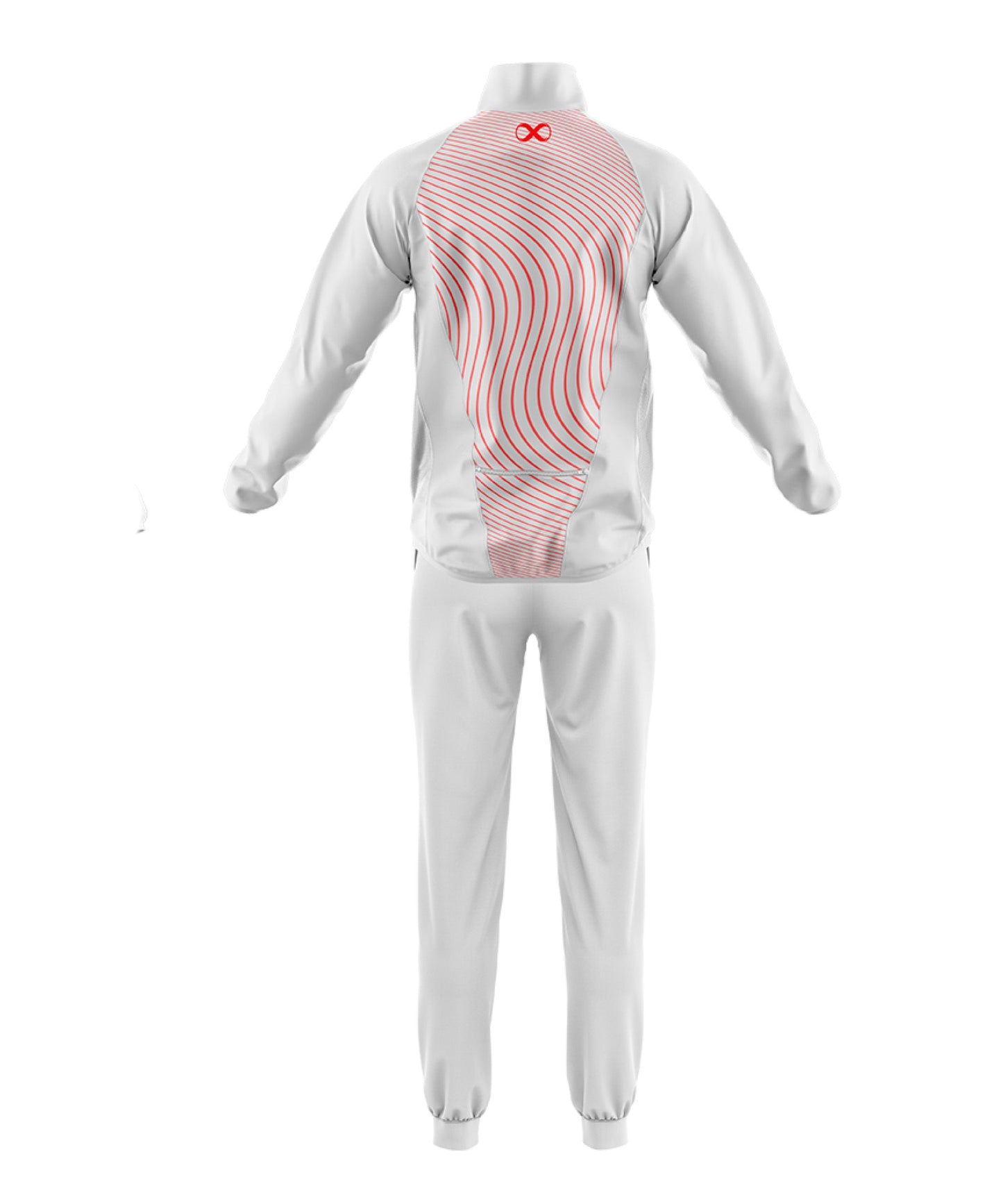 ADCC Tracksuit WHITE RED