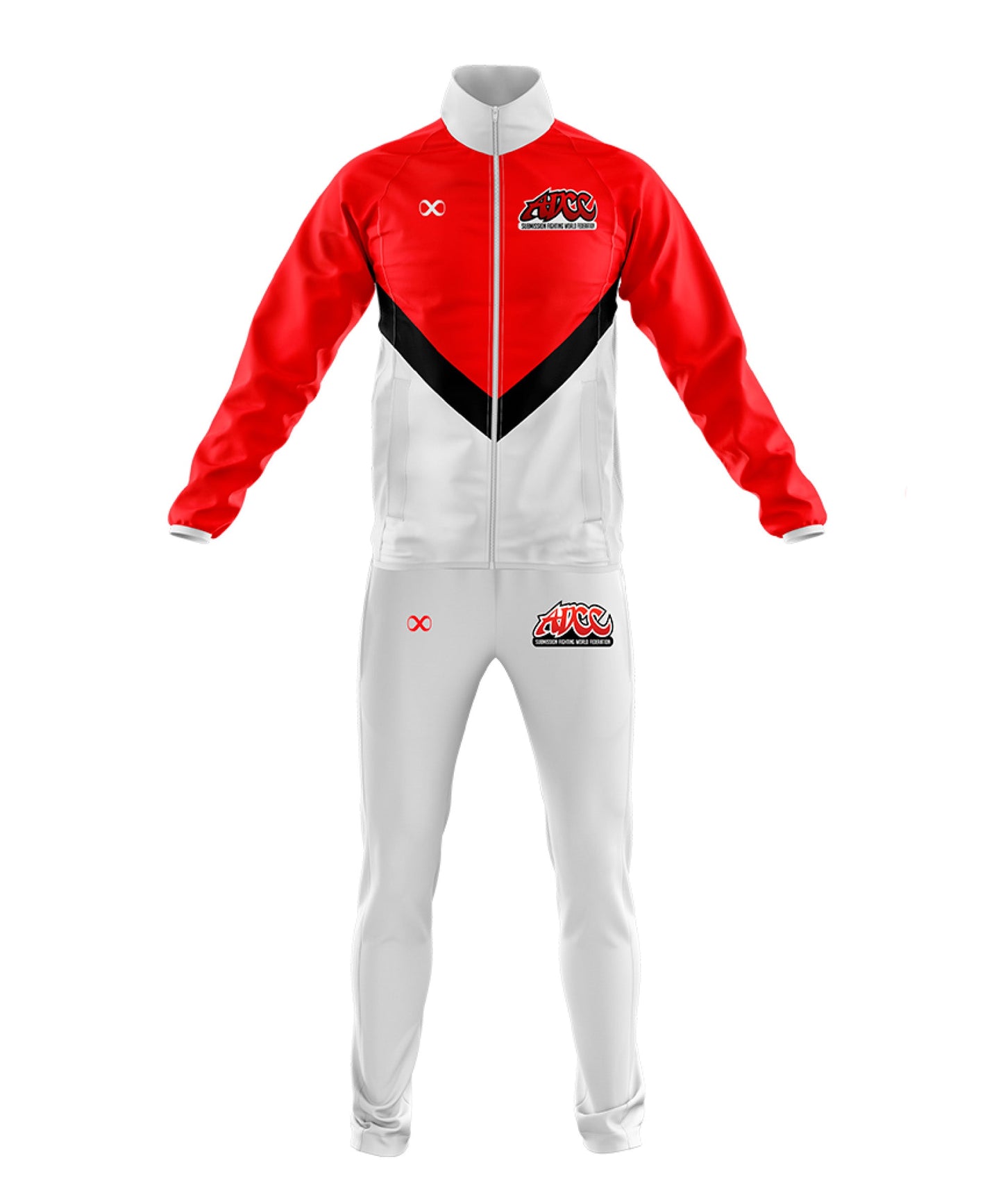 ADCC Tracksuit RED WHITE