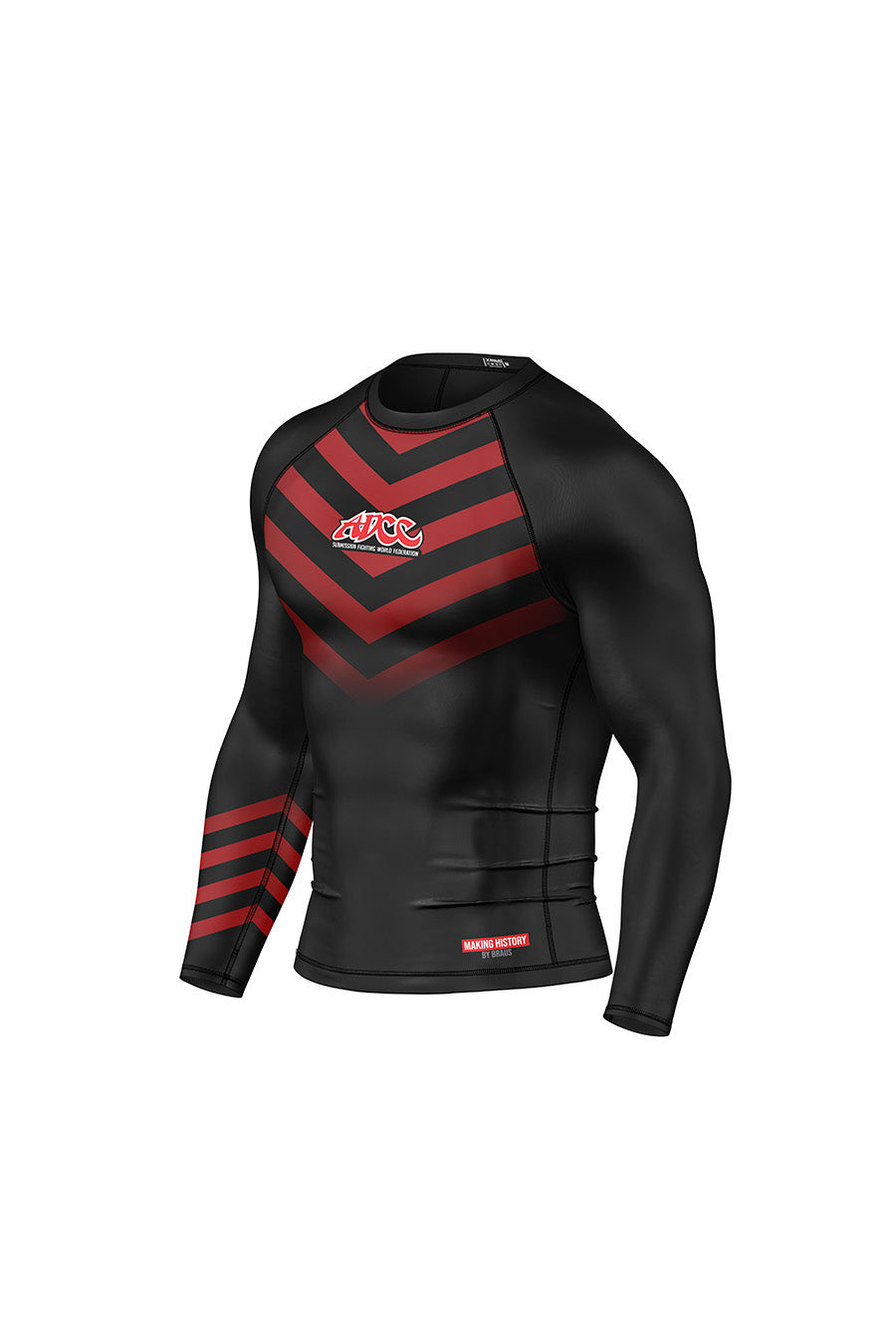 No Gi Rash Guard Pattern ADCC Arrow No Gi Rash Guard Long Sleeve – ADCC Official