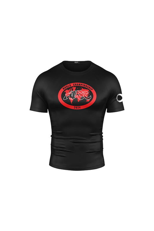 ADCC Rash Guard Globe WC2 Short Sleeve 2024