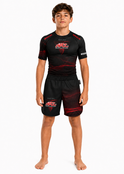 ADCC Infinite Fight Shorts Black Kids