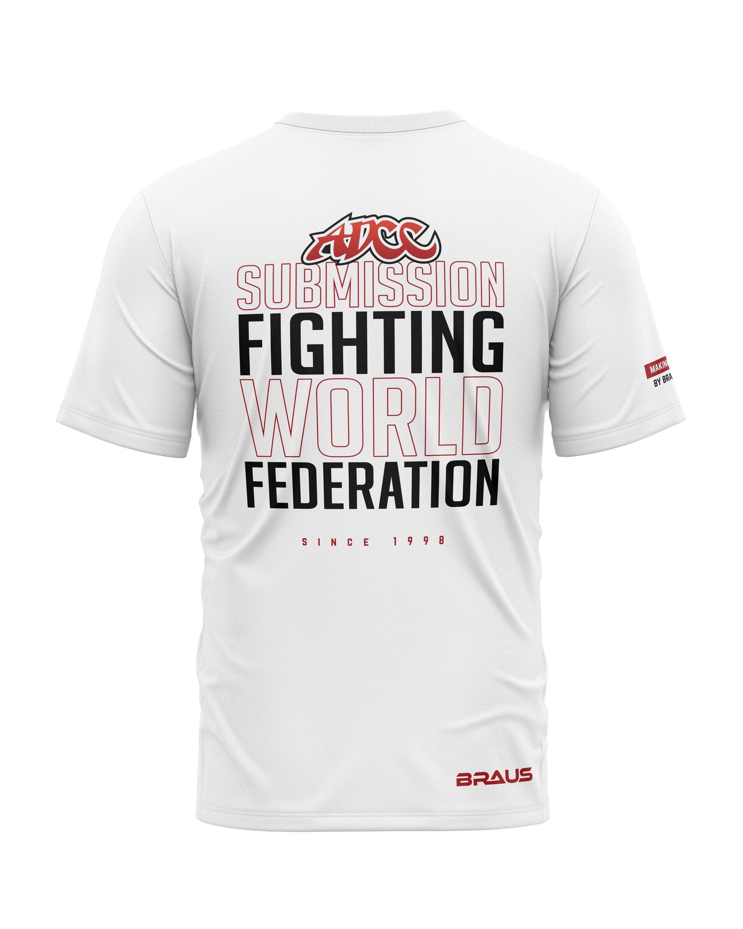 ADCC T-Shirt White Adult 2026