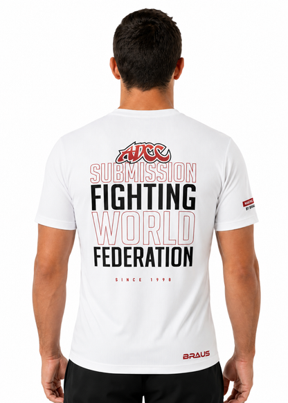 ADCC T-Shirt White Adult 2026