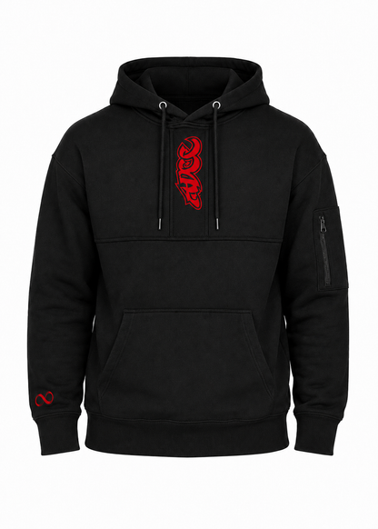 ADCC Track Hoodie Black Adults