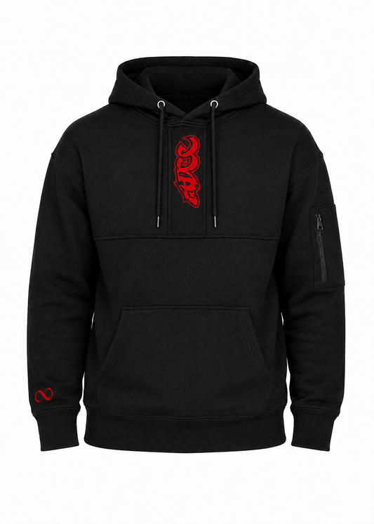 ADCC Track Hoodie Black Adults