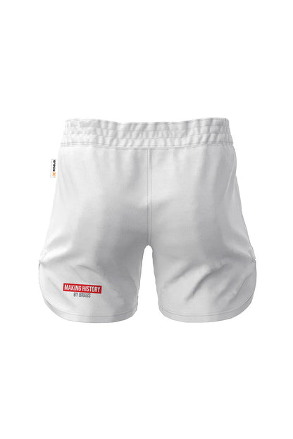 ADCC Bloody No Gi Fight Shorts White