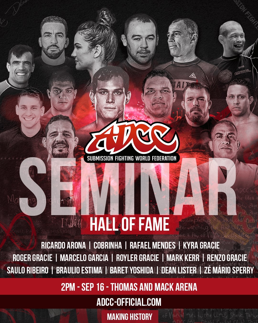 ADCC Hall of Fame Seminar